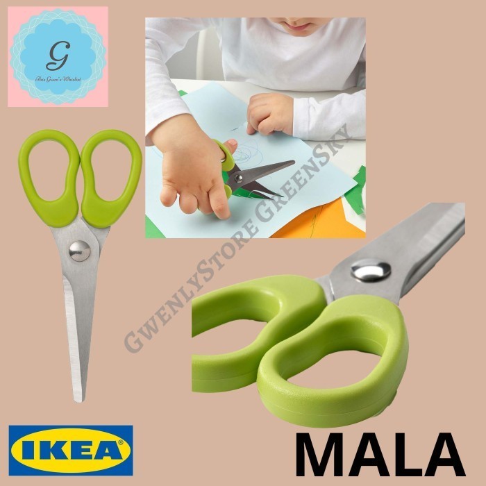 

Gunting kertas aman untuk anak ujung tumpul child safe scissors