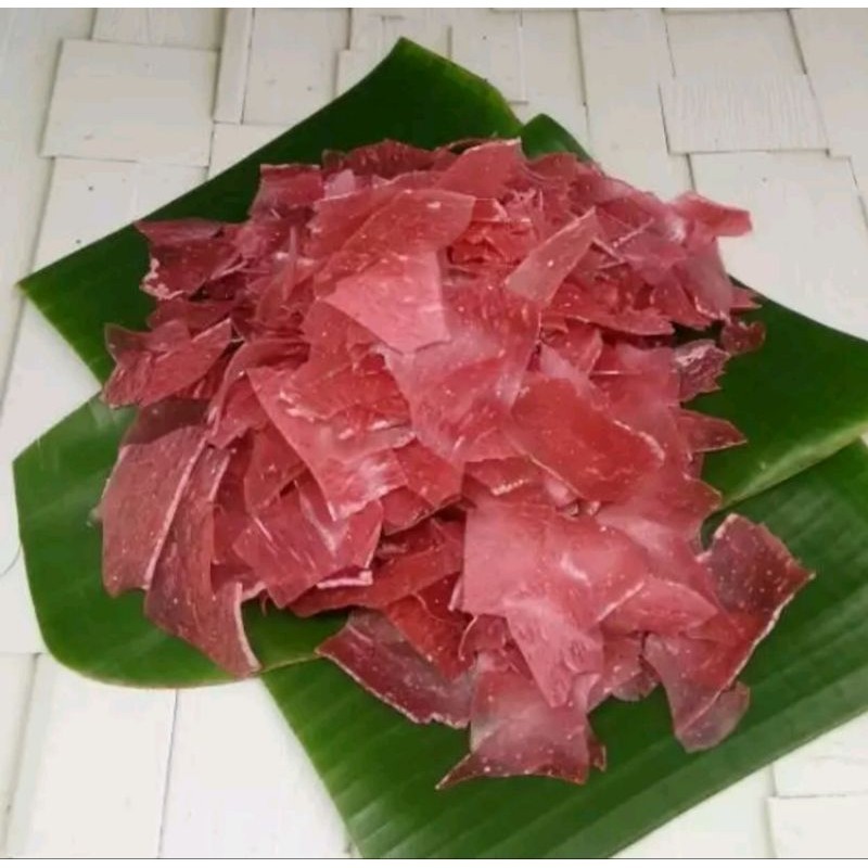 

Kerupuk merah mentah asli Padang