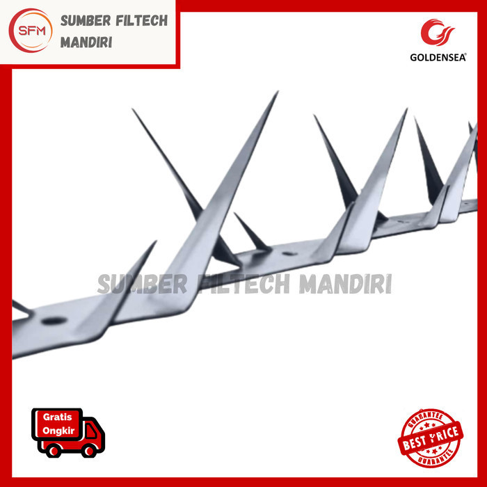 Kawat Wall Spike (2Mm) Anti Maling Panjat Tembok Kawat Duri (Medium)