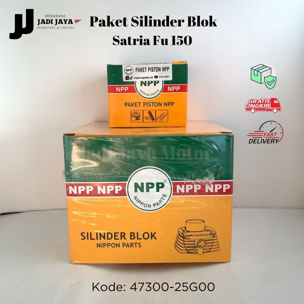 Paket Silinder Blok Satria FU 150 NPP