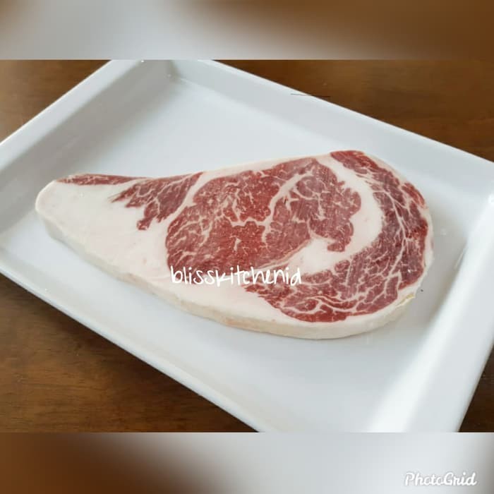

Ayala - Daging Sapi Us Black Angus Ribeye Jumbo Beef Steak Marbling 4++ 300Gr
