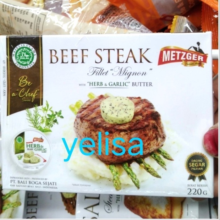 

Ayala - Metzger Beef Steak Fillet Mignon With Herb & Garlic Butter 220Gr