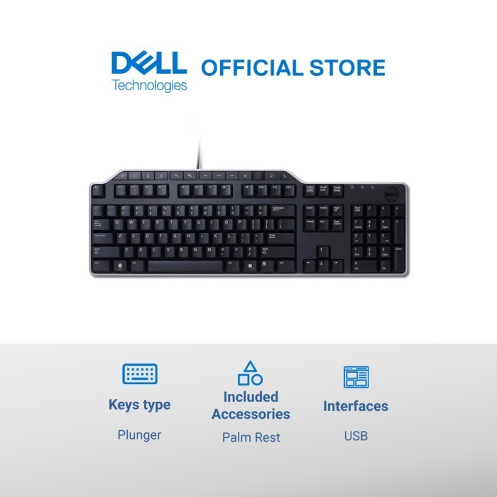 Terlaris Dell KB522 Business Multimedia Keyard