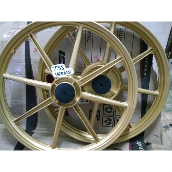 Velg Racing Jupiter Z Yamaha Mx New Burhan Vega R Vega Zr Gold Velg Racing Palang 8 V Rossi Gold
