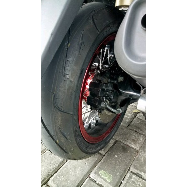 Sepaket Velg Delkevic Tromol Set Nui Racing Yamaha N-Max Nmax