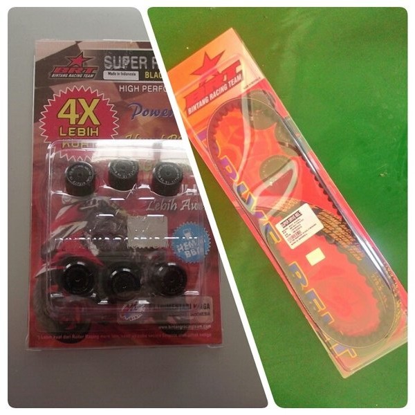 Paket Super Roller & V Belt Brt Yamaha Mio