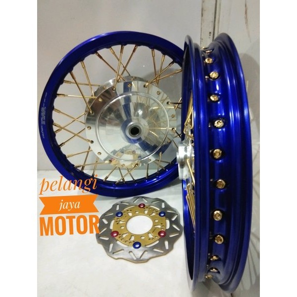 Rossi,Ring,14(Sepaket)Velg, Tromol, Jari,Cakram Dpn, Mio Sporty