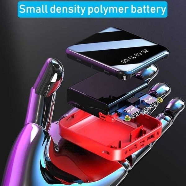 Powerbank Unik Mini Quick Charge Dual Usb 12000Mah