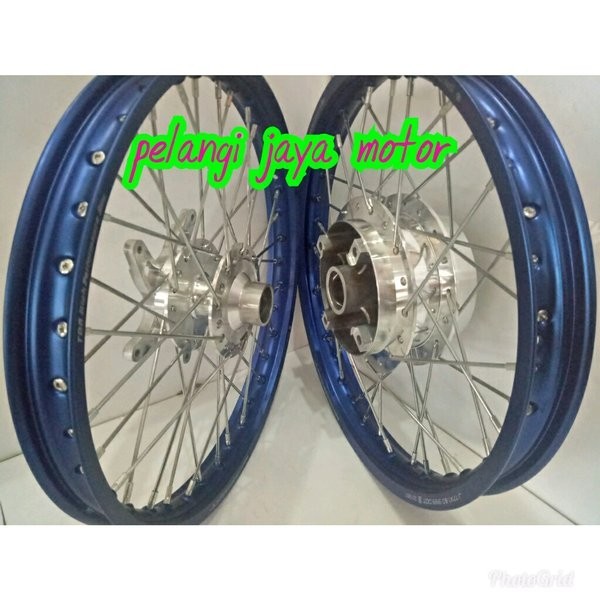 Sepaket Velg Tdr Original - Motor New Cb150 R - Cbr - Velg - Tromol - Jari - Plus Rakit