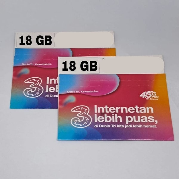 Kartu Perdana Kuota Tri Happy 3Gb Happy 5Gb Happy 8Gb I Happy 18Gb Happy 25Gb Happy 50Gbthree 3 Data