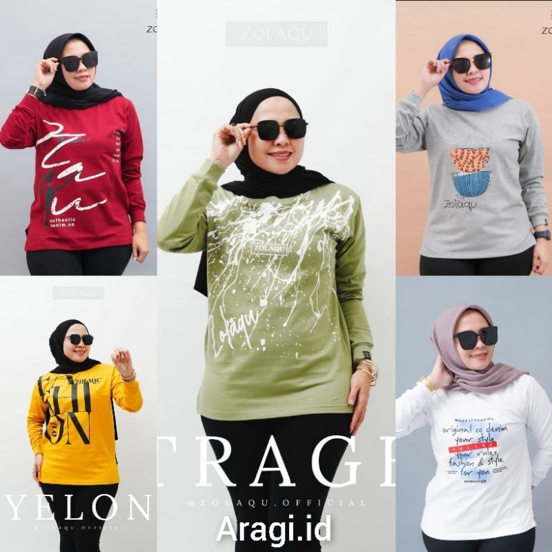 kaos zolaqu original/kaos ori zolaqu/kaos tangan panjang