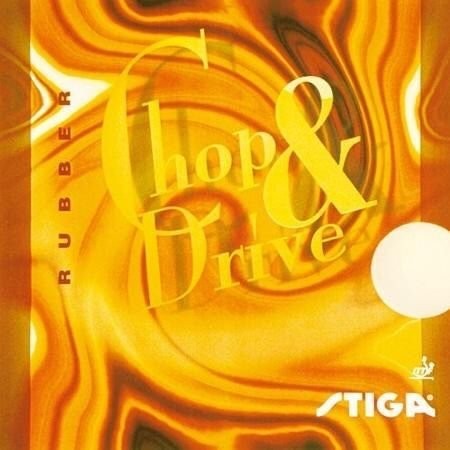 ORIGINAL STIGA CHOP & DRIVE Karet Rubber Bat Bet Ping Pong Tenis Meja BARU Dan SEGEL