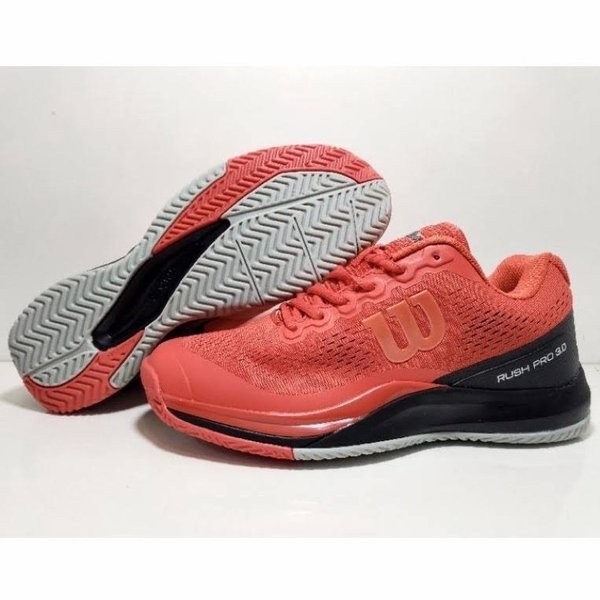 sepatu tenis wilson rush pro 3.0 red sepatu tenis lapanngan sepatu tenis original