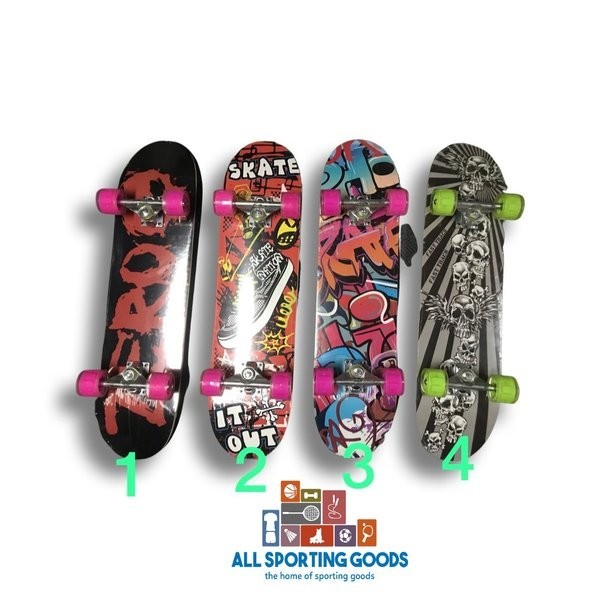 Skateboard Profesional Dewasa Adult Remaja XL Kayu Fullset