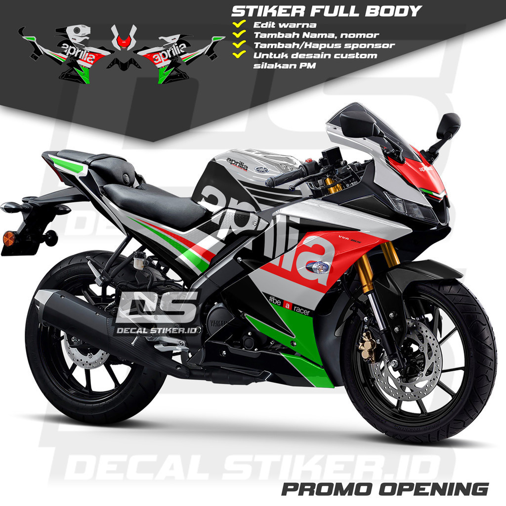 Decal R15 V3 Full Body Keren Stiker R15 V3 Full Body Keren Striping R15 V3 Terbaru Decal R15 V3 Full