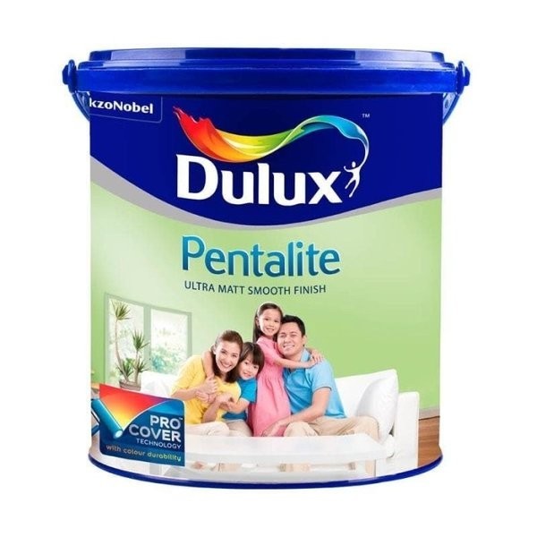 CAT TEMBOK DULUX PENTALITE TINTING CRISP LINEN 20 LTR