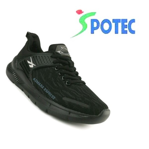 Spotec Original Cubix Lz Sepatu Olahraga - Black View