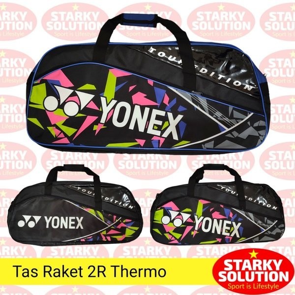 Tas Raket 2R Thermo Victor Kotak PRINTING Bulutangkis Badminton