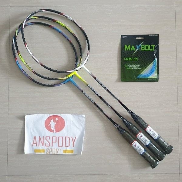 RAKET BADMINTON MAXBOLT WOVEN TECH 90