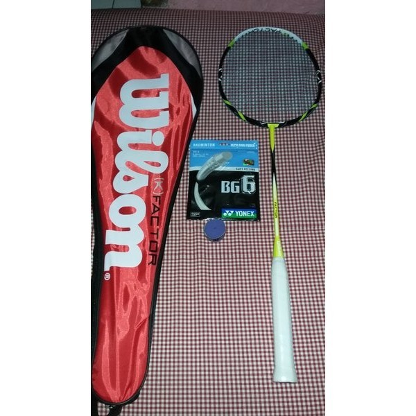 raket badminton wilson k-faktor