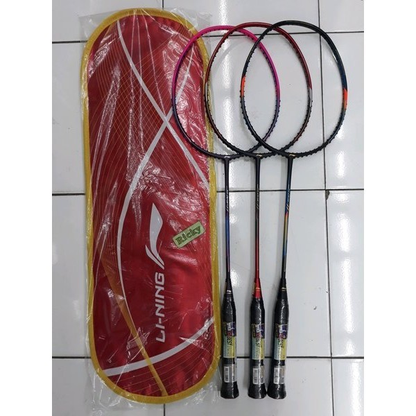 RAKET BADMINTON LINING AIR FORCE 77 - HIGH TENSION - HEAD HEAVY - FLEXIBLE - ORIGINAL