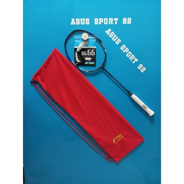 RAKET BADMINTON LINING WINDSTORM 78 BLACK