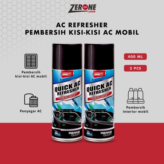 Zerone Quick AC Refresher Penyegar Pembersih AC Mobil