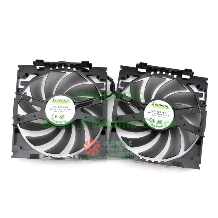 Fan Kipas Inno3D Gtx 960 970 1060 Cf 12915S 4Pin