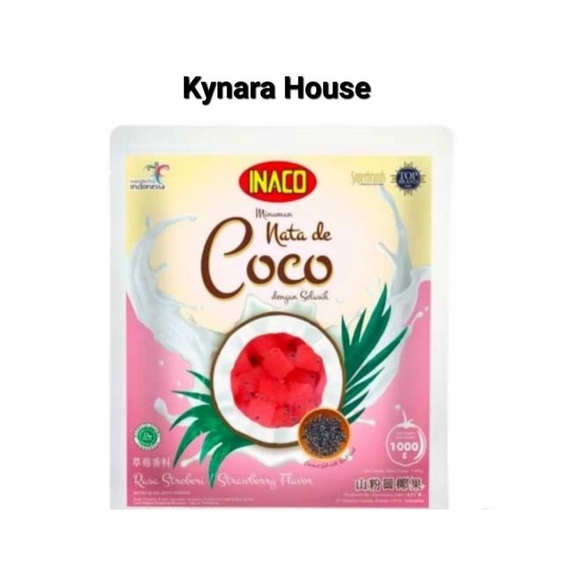 

Inaco Nata De Coco Selasih Strawberry 1kg