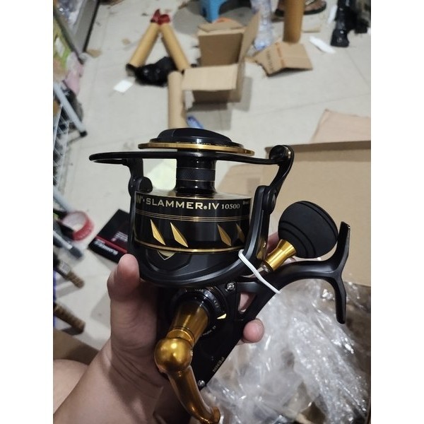 reel pancing penn slammer sla IV 10500 tidak hs