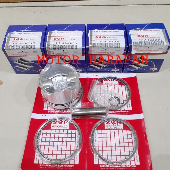 Paket Piston Ring Piston Seher Set Suzuki Futura 1.6 Escudo Vitara