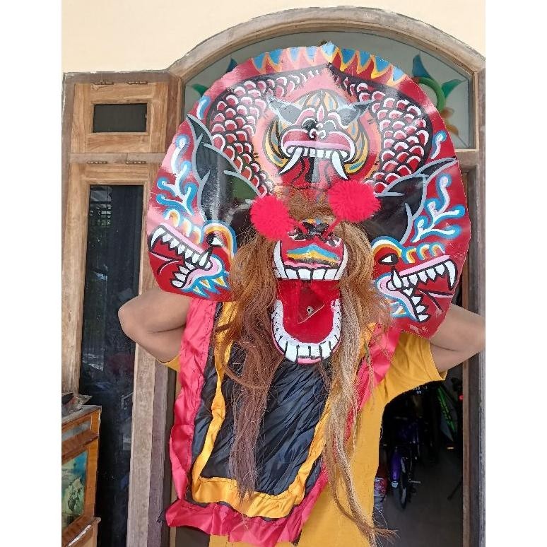 Lij-56 Barongan Telon . Barongan Murah. Barongan Anak Murah. Barongan Anak.Barongan Devil Anak / Bar