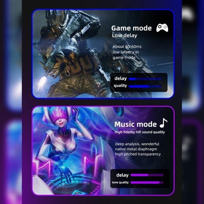 Monster Xkt01 Original Tws Earphone Bluetooth Headset Enc Gaming Menjanjikanshop