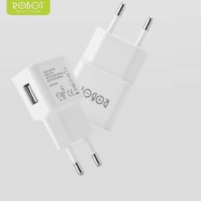 Terbaru Robot Adaptor Kepala Charger Rt-K4 Travel Charger Batok Casan Hp