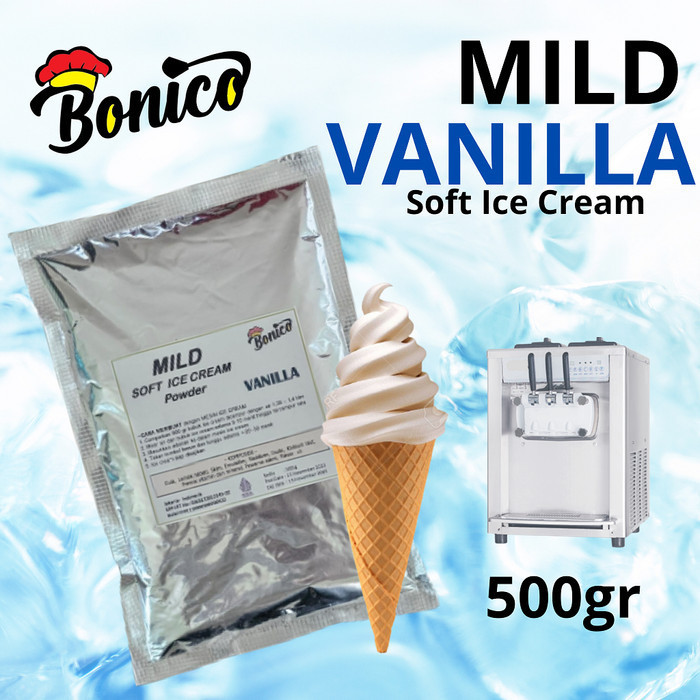 

Ld Vanilla Soft Ice Cream Powder Bonico 500Gr Prex Bubuk Es Krim