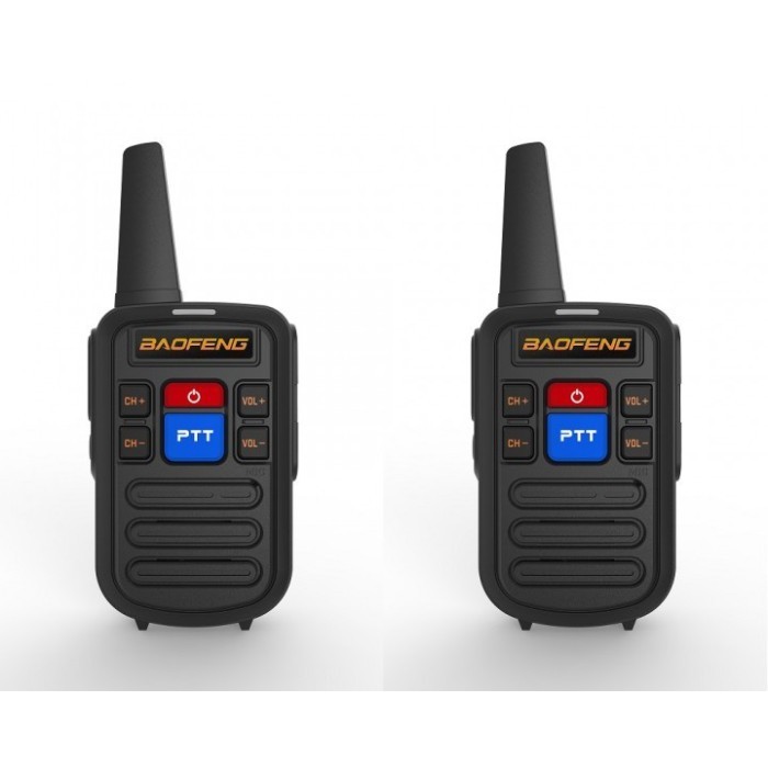 BAOFENG BF-C50 HT UHF ORI BARU GARANSI MINI SEPASANG C-50 BFC50 RADIO