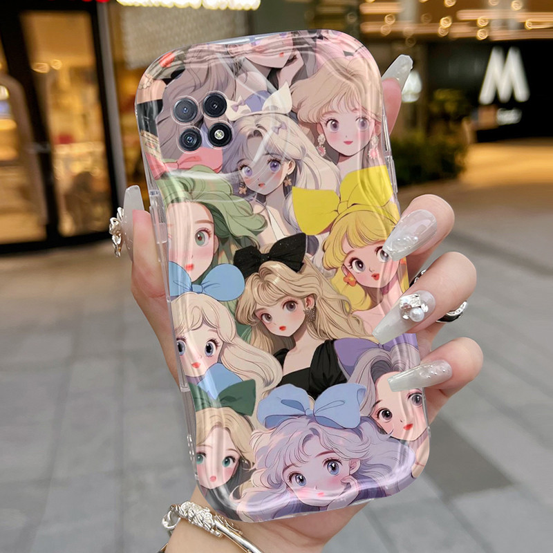 Casing Hp OPPO A73 5G OPPO A72 5G OPPO A53 5G Case Cocok Casing ponsel HP ponsel perempuan kartun So