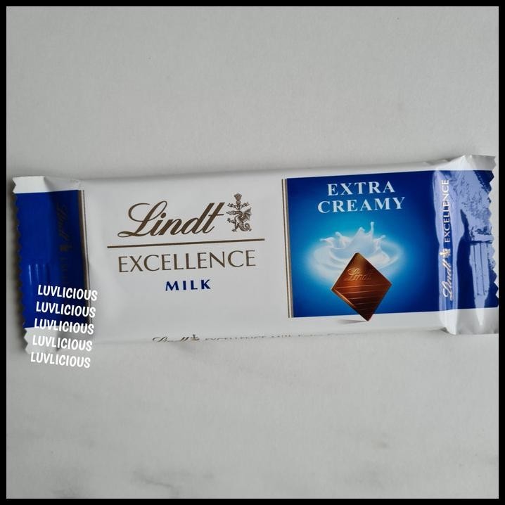 

Lindt Excellence Milk Chocolate Extra Creamy Coklat Coklat Susu
