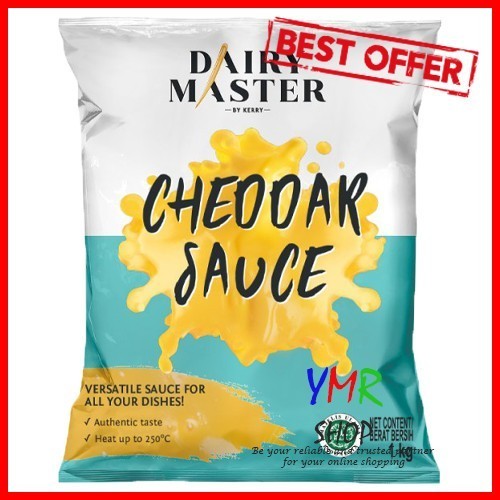 

Dairy Master Saus Saos Keju Cheddar Cheese Sauce 1Kg 1 Kg