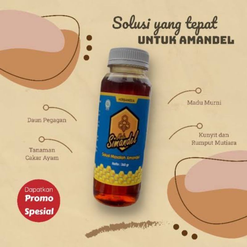 

Star+ Madu Simandel Obat Amandel Herbal Untuk Anak&Dewasa Kemasan Baru 320 gr