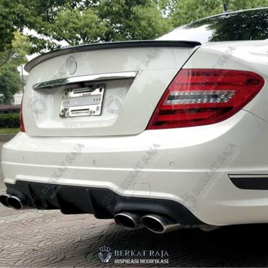 Spoiler Ducktail Mercedes Benz W204 ( PLASTIK ABS )