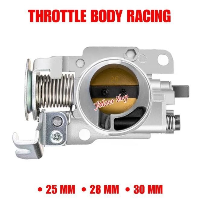 Tuas Gas Throttle Body Tb Racing 25 28 30 Revo Fi Beat Fi Scoopy Dll