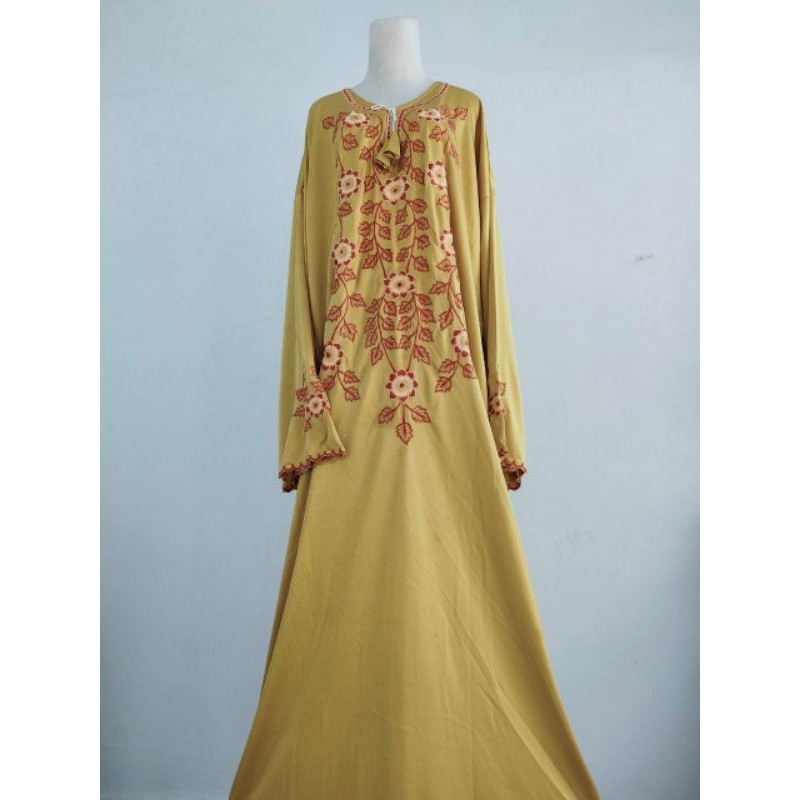 BLUS TRIKO SIZE L DEWASA MUKENA ABAYA SHOLAT BAHAN TRICOT PREMIUM TERBARU TERMURAH FASHION MUSLIM JO