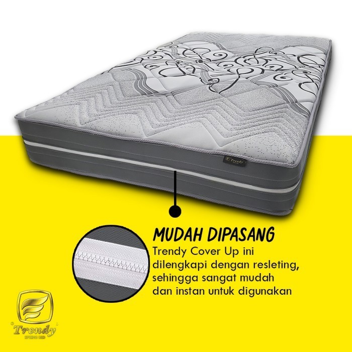 Trendy Cover Up - Cover Sarung Kasur / Spring Bed / Matras / Mattress Promo