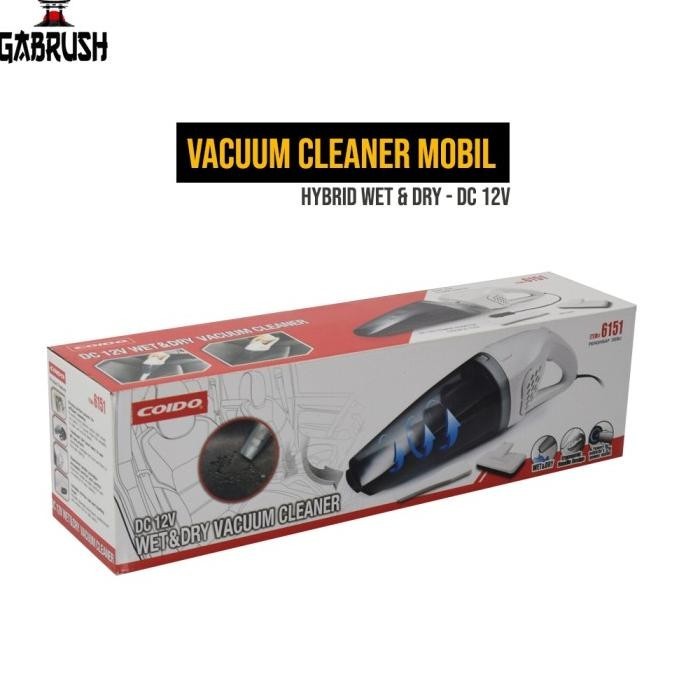 COIDO CAR VACUUM CLEANER WET & DRY DC 12V BEST SELLER