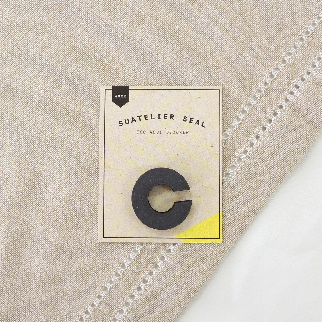 

SUATELIER Seal Eco wood sticker No. 1743 wood c