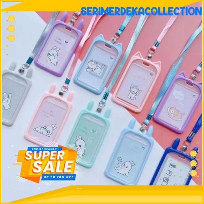 

NAME TAG LANYARD GANTUNGAN KARTU MOTIF KUCING NAME TAG GANTUNGAN TALI PROMO