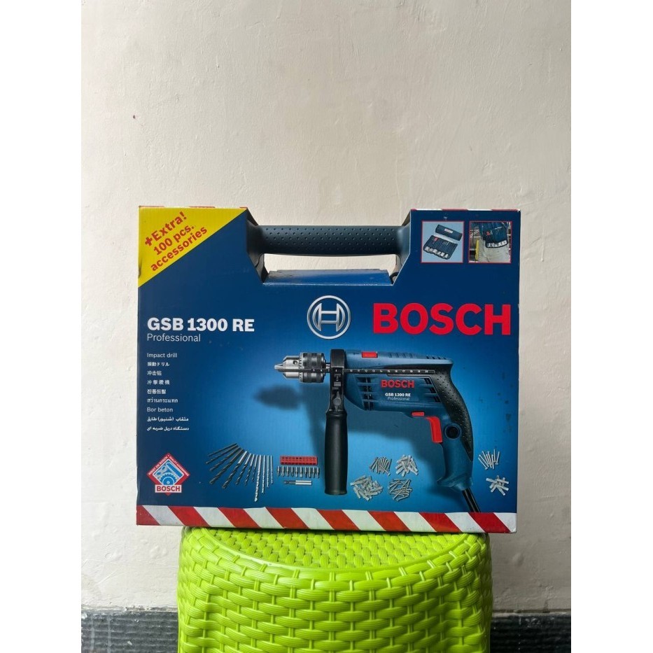 Promo Bor Listrik Bosch Gsb 1300 Re Bnib Original 100% .