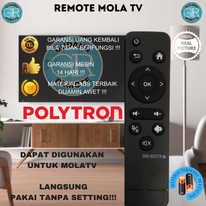 Promo Remot Stb Polytron Mola Tv Pdb-Mii .