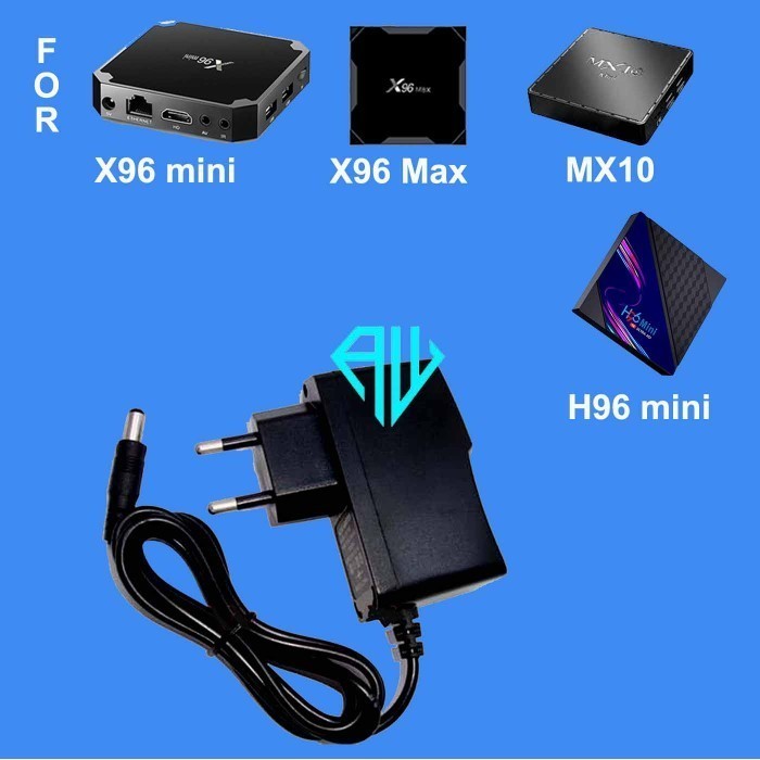 Promo Adaptor Set Top Box Android X96 Mini / X96 Max / Mx10 / H96 Max .